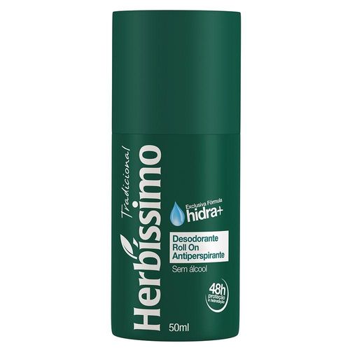 Desodorante Corporal Herbíssimo Tradicional Roll-on 50ml