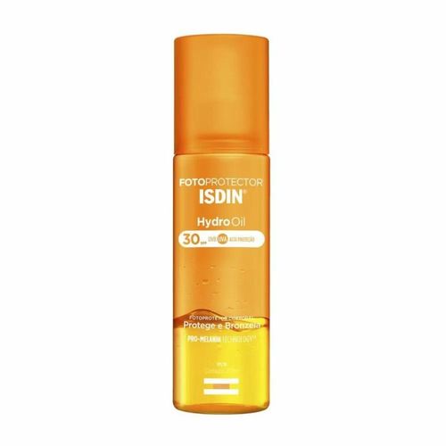 Protetor Solar Corporal e Bronzeador Isdin HydroOil FPS 30 200ml