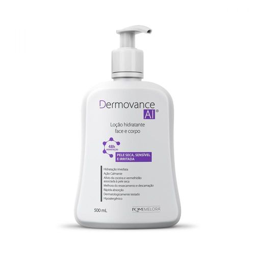 Loção Hidratante Corporal Dermovance AI 500ml