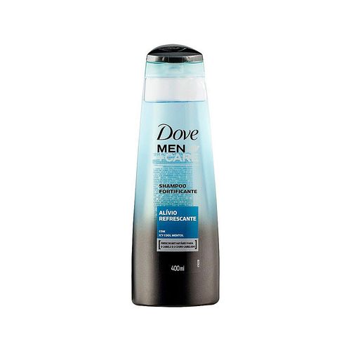 Shampoo Fortificante Dove Men +Care Alívio Refrescante com 400ml