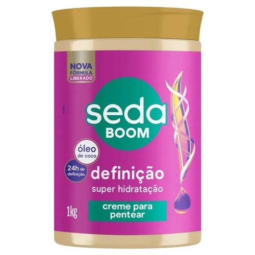 Creme de Pentear Seda Boom Definição 1Kg