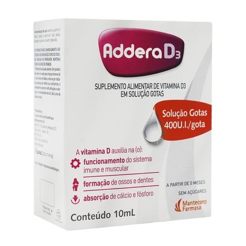 Vitamina D 400UI Addera D3 10ml