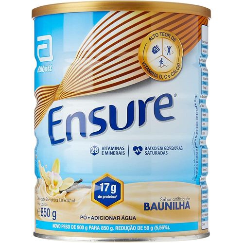 Suplemento Nutricional Ensure Baunilha 850g