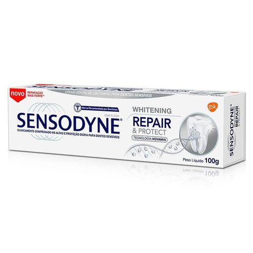 Creme Dental Sensodyne Repair Protect Whitening 100g