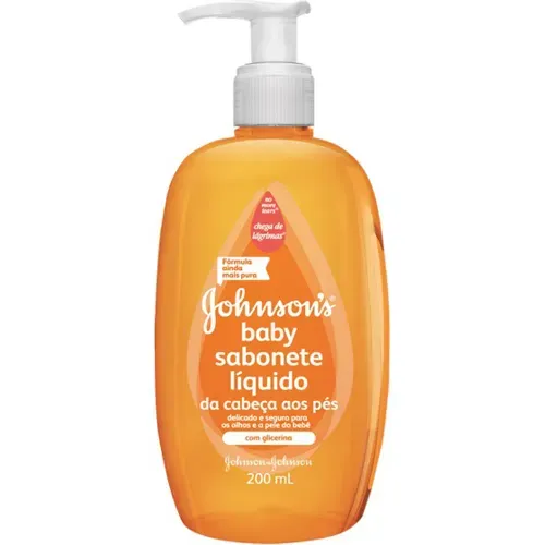 Sabonete Líquido Johnson's Baby Cabeça aos Pés 200ml