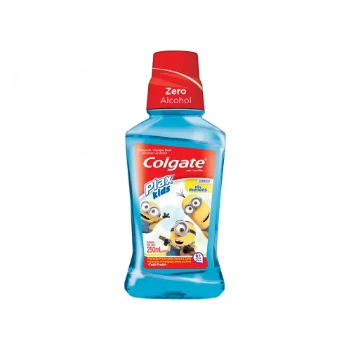 Enxaguante Bucal Colgate Plax Kids Minions 250ml