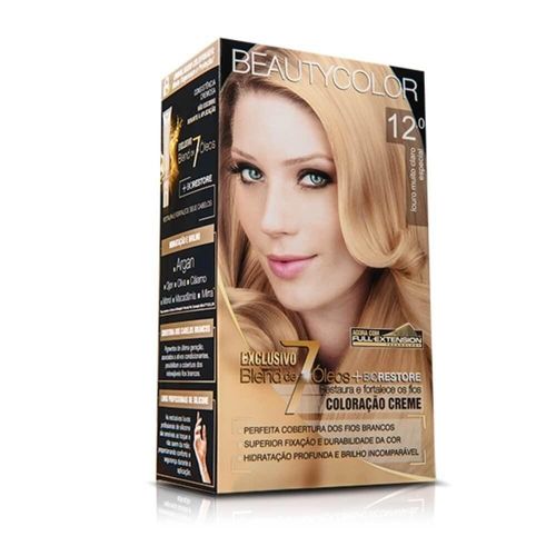 Coloração Beautycolor N° 12.0 Louro Muito Claro Especial com 1 Unidade