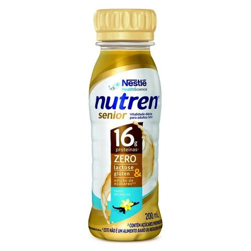 Complemento Alimentar Nutren Senior 50+ Baunilha com 200ml