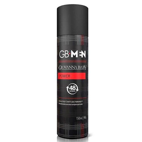 Desodorante Masculino Aerosol Giovanna Baby Power Aerosol 150ml