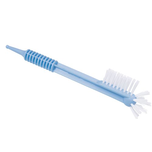 Escova para Mamadeira Dupla Ação Azul Kuka com 1 Unidade