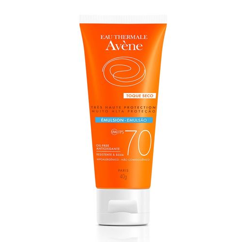 Protetor Solar Emulsão Toque Seco Oil-free FPS 70 Avène 40g