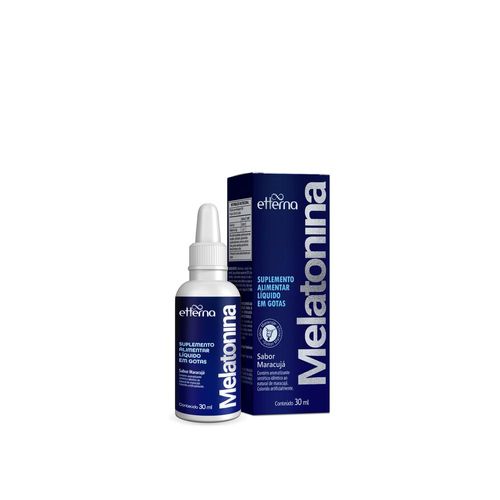 Melatonina Etterna Sabor Maracujá Solução Oral Gotas 30ml