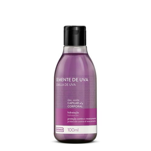 Óleo Corporal e Capilar de Semente de Uva Farmax 100ml