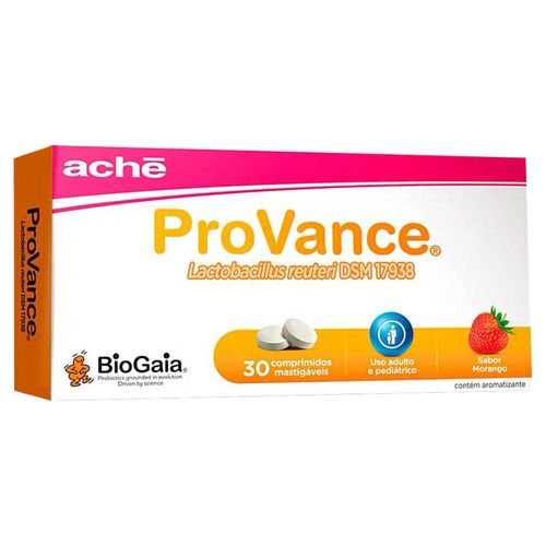 Provance 100 Milhões UFC Sabor Morango com 30 Comprimidos Mastigáveis