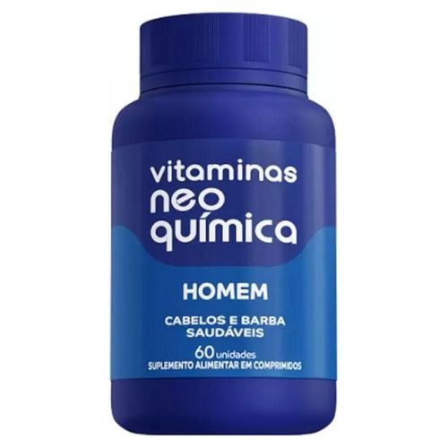 Vitaminas Neo Química Homem com 60 Comprimidos