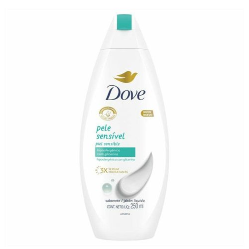 Sabonete Líquido Dove Pele Sensível 250ml