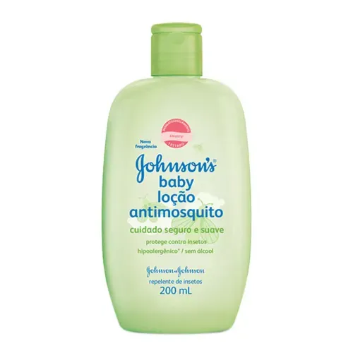 Loção Repelente Antimosquito Johnson's Baby Com 200ml