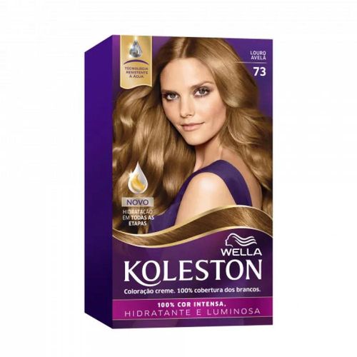 Tintura Creme Koleston 73 Louro Avelã com 1 Unidade