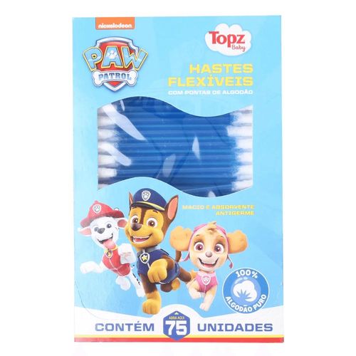 Hastes Flexíveis Patrulha Canina Topz Baby com 75 Unidades
