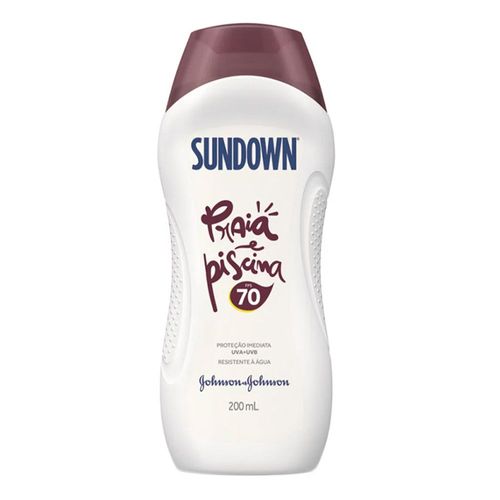Protetor Solar Sundown FPS70 Praia e Piscina 200ml