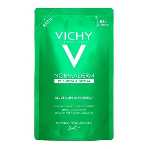 Refil Gel de Limpeza Profunda Pele Mista e Oleosa Normaderm Vichy 240g