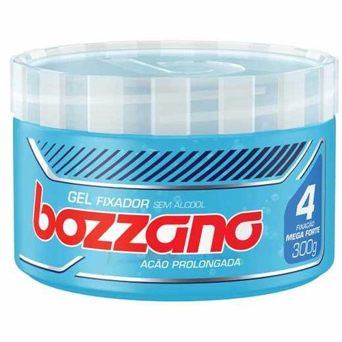 Gel Bozzano Fixador 4 Azul Mega 300g