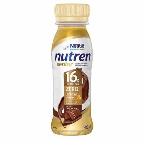 Complemento Alimentar Nestlé Nutren Senior Sabor Chocolate 200ml
