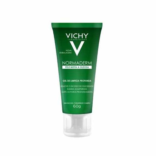Gel de Limpeza Profunda para Pele Oleosa Vichy Normaderm 60g