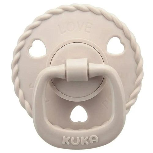 Chupeta Classic Bc-Red N2 Bege Kuka com 1 Unidade