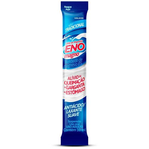 Leite de Magnésia Enomagno Tradicional Suspensão 10ml