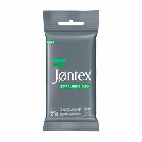 Preservativo Jontex Comfort Plus com 6 Unidades
