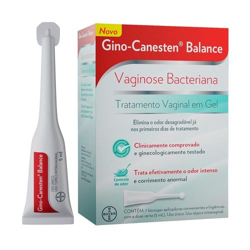 Gino-Canesten Gel Vaginal Balance com 7 Bisnagas com 5ml