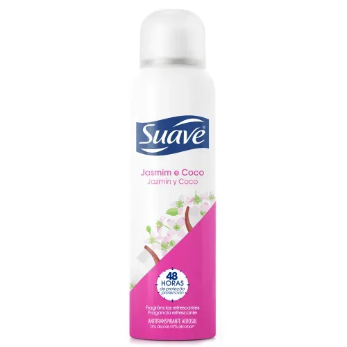 Desodorante Aerosol Suave Jasmim e Coco 150ml