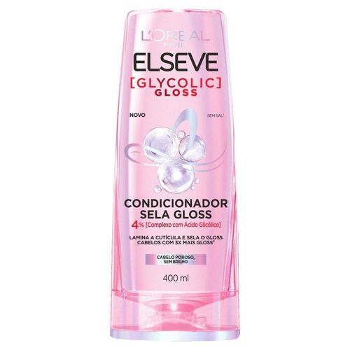 Condicionador Gloss Elseve Glycolic Gloss 400ml