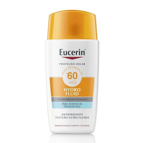 Protetor Solar Facial Eucerin Hydro Fluid FPS 60 50ml