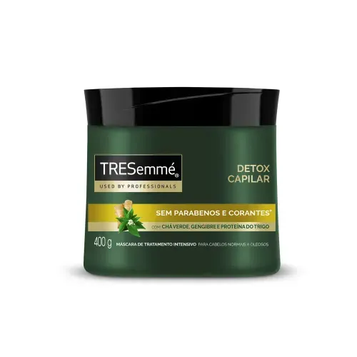 Máscara de Tratamento TRESemmé Detox Capilar 400g