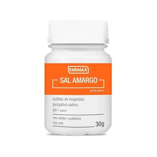 Sal Amargo em Pó Farmax Pote 30g