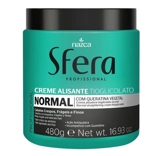 Creme Alisante Normal Sfera 480g