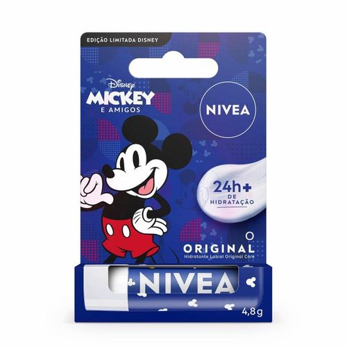 Hidratante Labial Nivea Original Care Disney Mickey e Amigos 4,8g