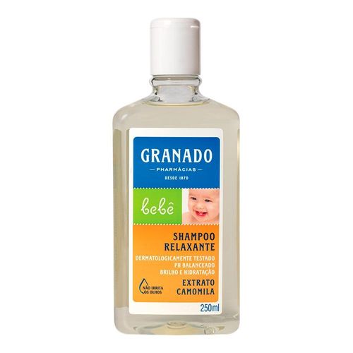 Granado Bebê Shampoo Relaxante Extrato Camomila 250ml