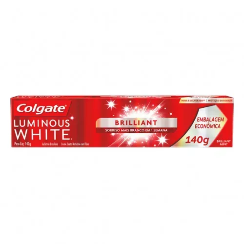 Creme Dental Colgate Luminous White Brilliant 140g