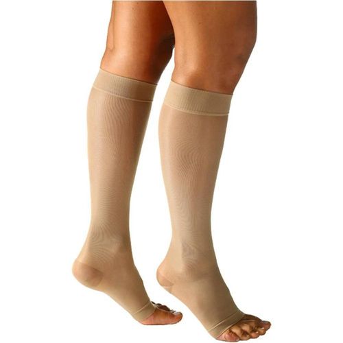 Sigvaris Aud 15-20 Meia 3/4 com Ponteira Natural Grande com 1 Unidade