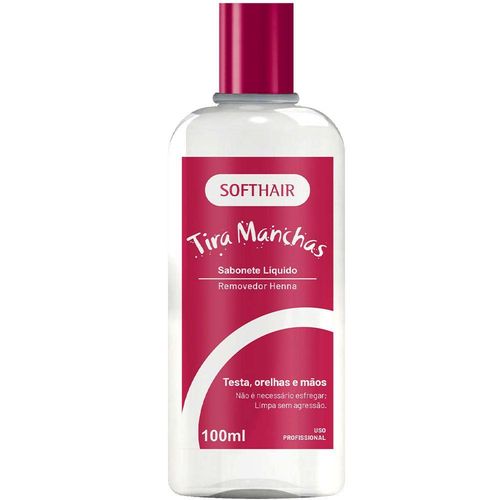 Soft Hair Sabonete Líquido Tira Manchas 100ml