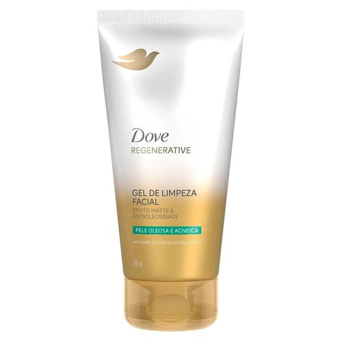 Gel de Limpeza Facial Dove Regenerative Efeito Matte & Antioleosidade 150ml