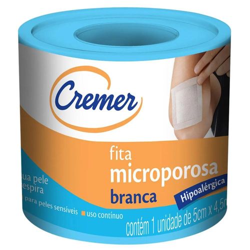 Fita Microporosa Cremer 5.0cm X 4.5m com 1 Unidade