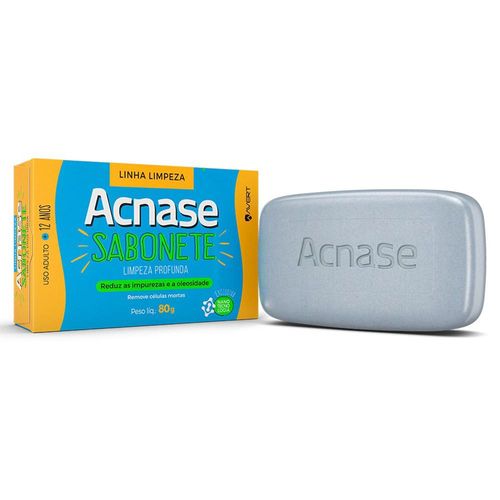 Sabonete em Barra Limpeza Profunda Acnase 80g