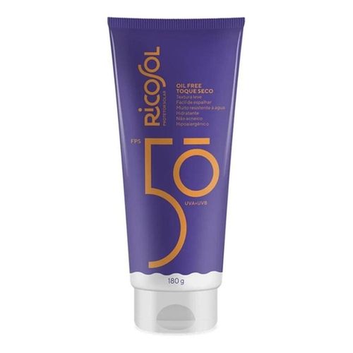 Protetor Solar FPS 50 Ricosol 180g