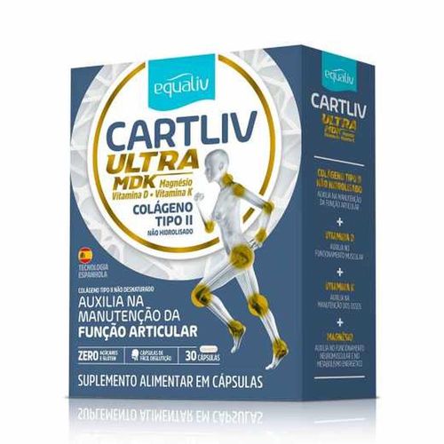 Cartliv Ultra MDK Equaliv com 30 Cápsulas