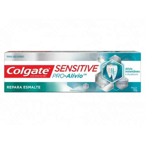 Pasta de Dente Colgate Sensitive Pro-Alívio Reparação Completa com 110g