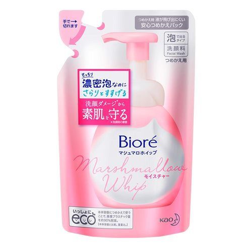 Biore Sabonete Líquido Facial Marshmallow Whip Moisture Refil 130ml